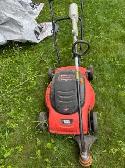 lawn mower and weed eater