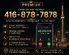 Premium Toronto 416 Number – 416-878-7878