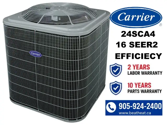 CARRIER HIGH EFFICIENCY  FURNACE & 16 SEER AIR CONDITIONER SALE