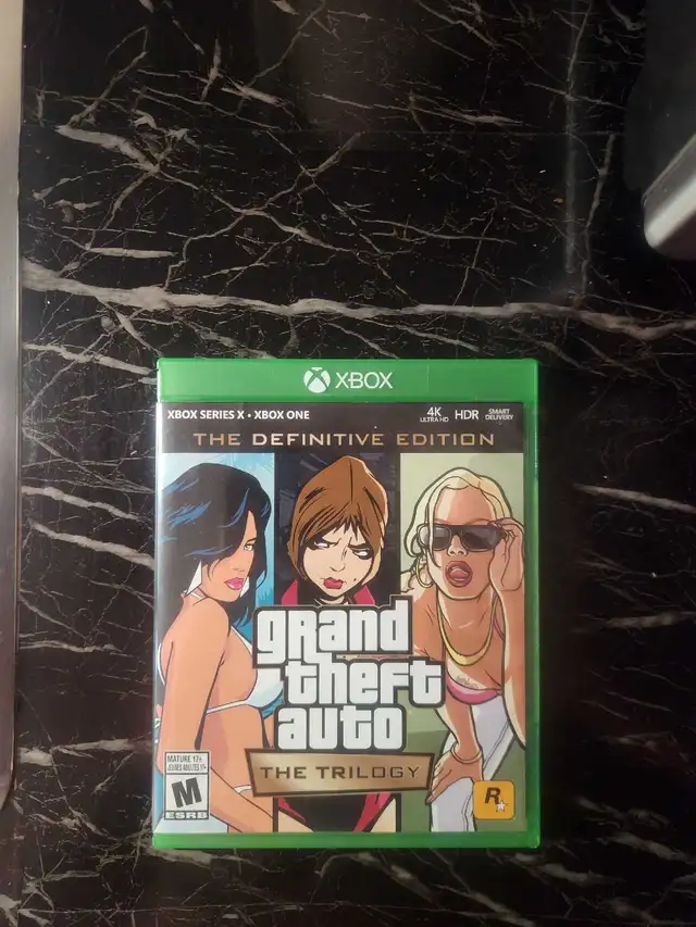 gta trilogy definitive édition et red dead redemption 2 30$ ch