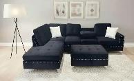 A special offer on stylish velvet couch