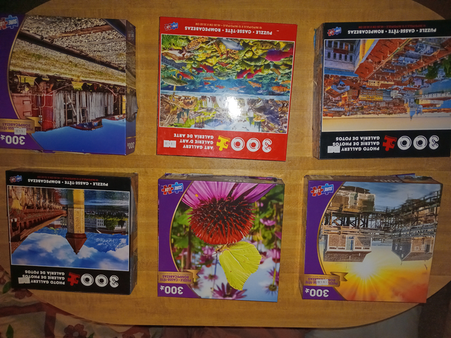 35  - 300 piece puzzles for sale / trade