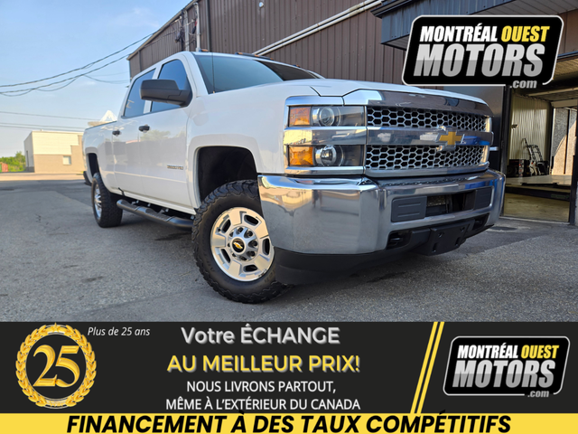 2019 Chevrolet Silverado 2500HD 4X4 / 6.0L / CREW CAB 6 Passager