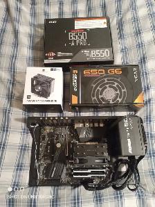 Ryzen 9 5900X CPU, 32GB ram, 500GB nvme, 650 watt psu, no GPU
