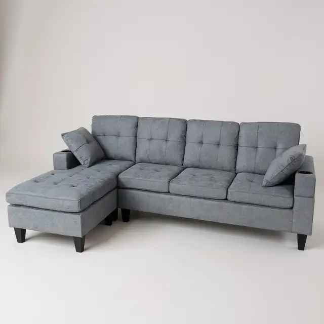 Amazing sale on stylish 4 seater sectional  couch