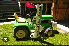 wanted at 140. John Deere lawn tractor tickle