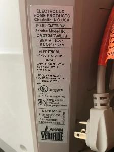 Electrolux 70 Pint Dehumidifier - Photo 6