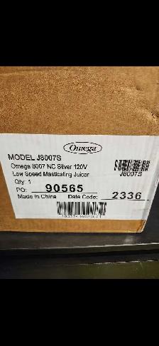 Omega 8007NC silver Juicer - Photo 7