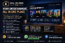 ALL IN ONE TV- 4K TV SERVICE WORLDWIDE