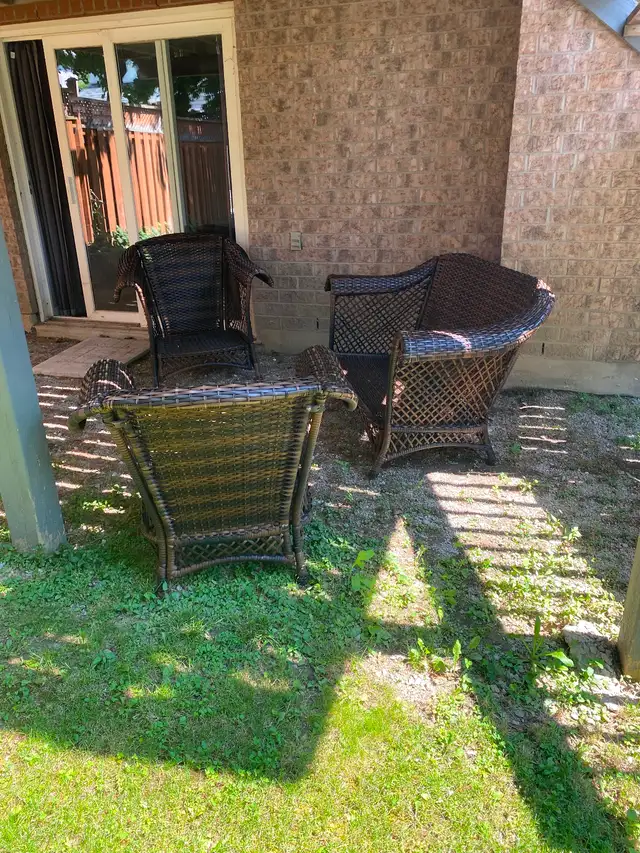 Wicker Patio Set