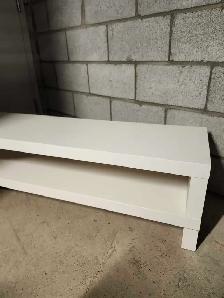 White Television Stand - Photo 2