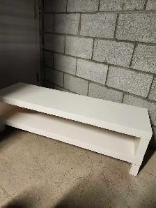 White Television Stand - Photo 4