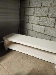White Television Stand - Photo 5