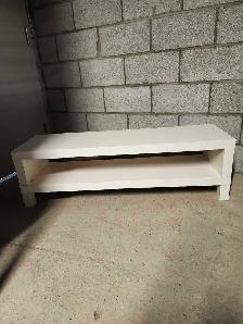 White Television Stand - Photo 8