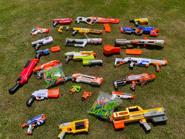 (NERF LOT!!)