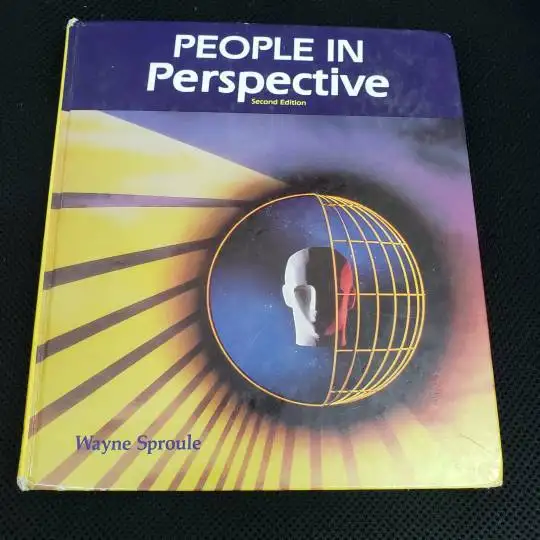People in Perspective 2nd Edition by Wayne Sproule