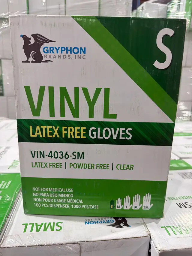 Small Clear Vinyl
