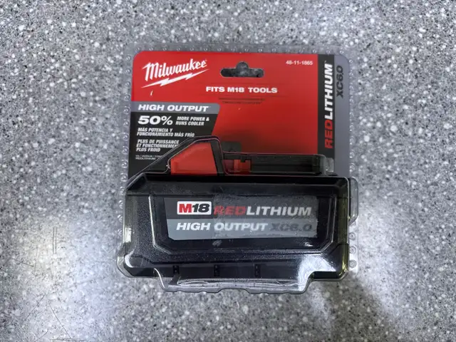 Milwaukee 18V 6AH XC Battery New