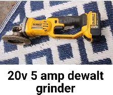 dewalt 20v grinder