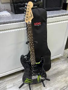 Squier Stratocaster Monster Energy Edition Electric Guitar