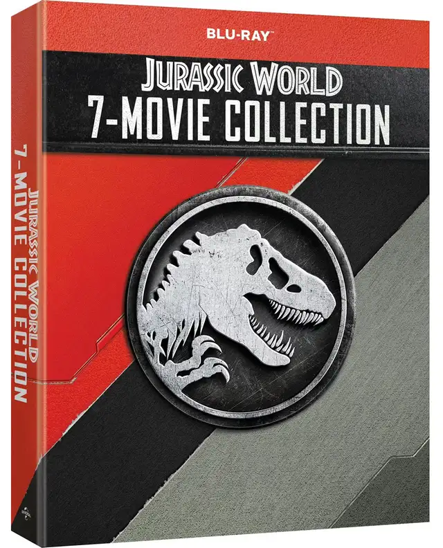 Jurassic World 7-Movie Collection (Blu-ray) (Brand New)