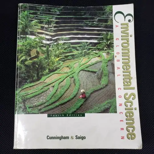 Environmental Science 4th Edition Cunningham 9780697286710