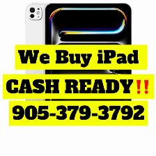 We Buy iPad CASH READY