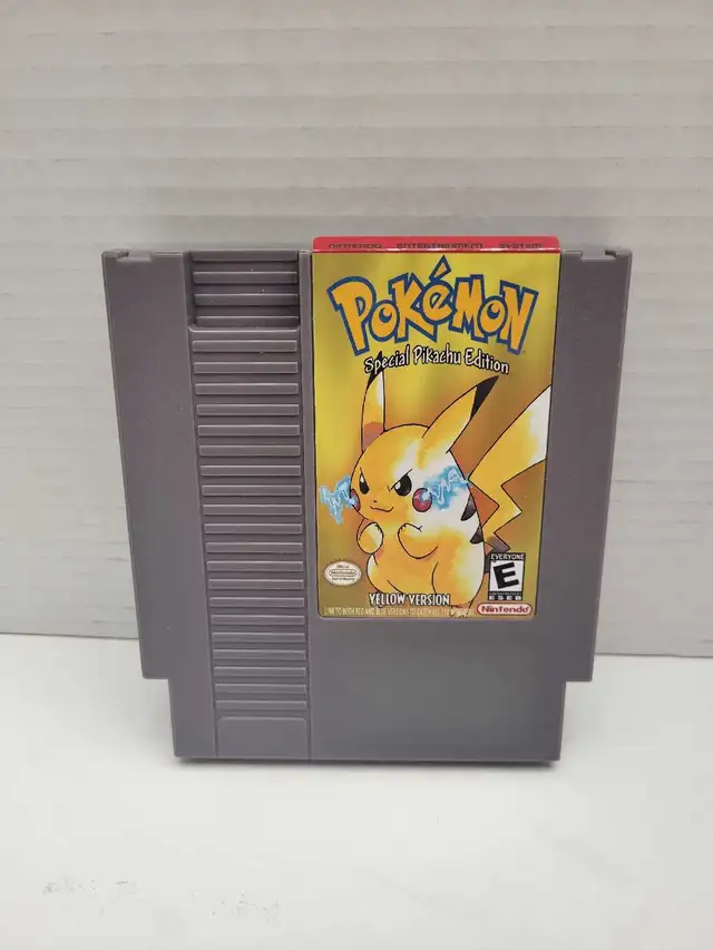 NES Pokemon Yellow Pikachu Edition Emulated