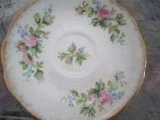 Roslyn MOSS ROSE fine bone china Tea set for 6 - Photo 2