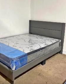 Never Used ! Full bed & mattress