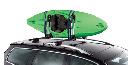 Thule Stacker Fold-Down Silver Vertical Kayak Rack