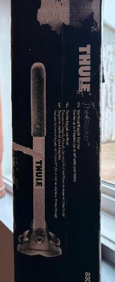 Thule Stacker Fold-Down Silver Vertical Kayak Rack - Photo 3