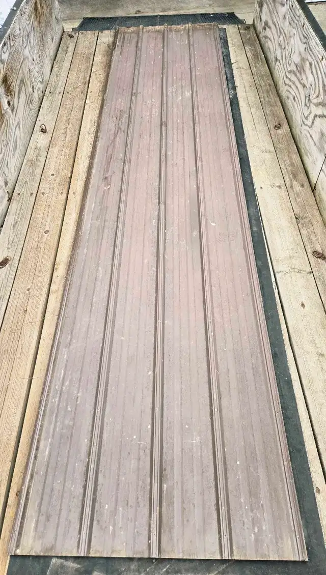 Metal roof panels