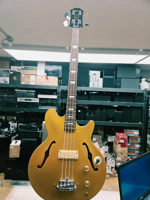 Bass électrique avec case rigide
