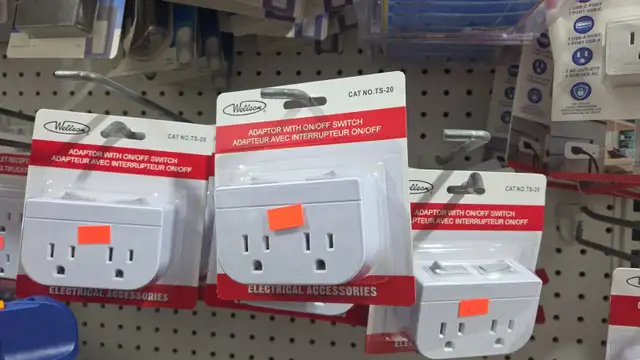 WELLSON ADAPTOR WITH ON/OFF SWITCH\