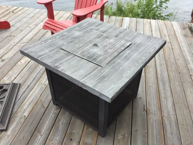 Propane firepit