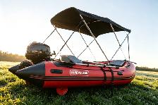 12 ft inflatable boat easy to transport. carry and storage