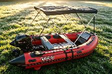 12 ft inflatable boat easy to transport. carry and storage - Photo 6