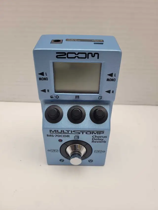 Zoom Multi Stomp MS-70CDR Chorus Delay Reverb Pedal