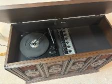 CABINET STEREO 1970’s BSR TURNTABLE - Photo 5