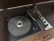 CABINET STEREO 1970’s BSR TURNTABLE - Photo 6
