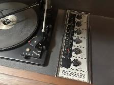 CABINET STEREO 1970’s BSR TURNTABLE - Photo 7