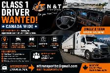 Class 1 Driver Wanted – Canada Wide