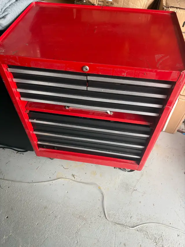 tool box and conte