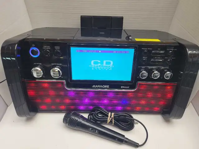 iKaraoke Bluetooth Video CD Karaoke Machine
