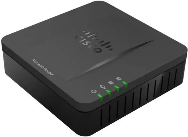 UNLOCKED - Cisco SPA112 Ethernet VoIP ATA 2-Port Phone Adapter