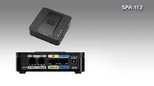 UNLOCKED - Cisco SPA112 Ethernet VoIP ATA 2-Port Phone Adapter - Photo 2