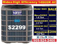 Lennox Goodman air conditioner with professional installation - Photo 2
