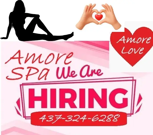 now hiring female attendants second location amore spa