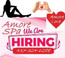 now hiring female attendants second location amore spa